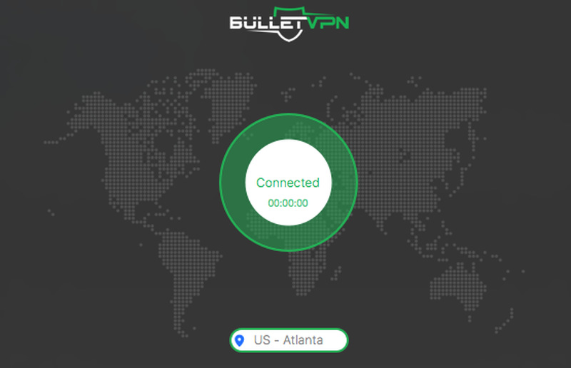 BulletVPN US Server Connected
