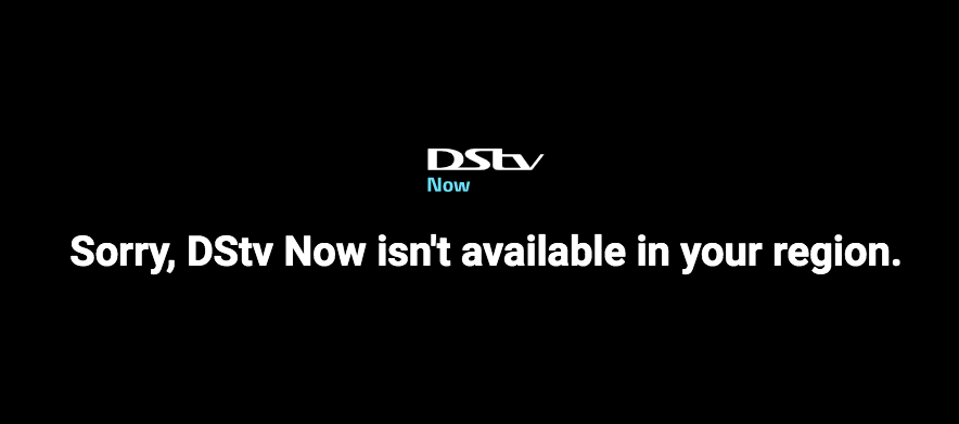 DStv Location Error